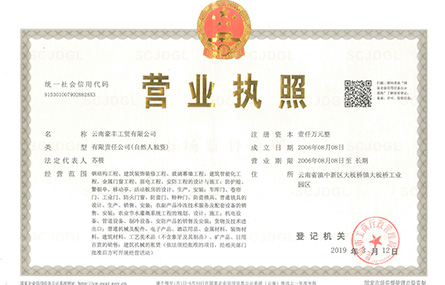 营业执照 营业执照